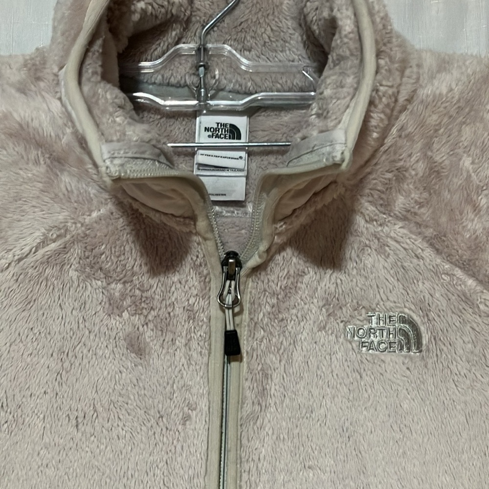 The North Face Women's Beige Fleece Vest - Picture 2 of 6